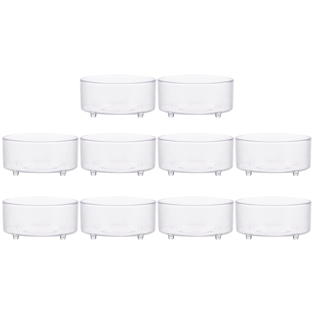 10Pcs Acrylic Reptile Food Dis - Water Dish Reptile บทวิจารณ์และราคา