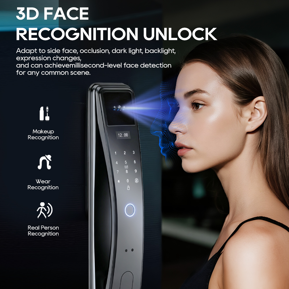 SANKESONG Tuya Smart 3D Face D - Glass Door Hinge บทวิจารณ์และราคา