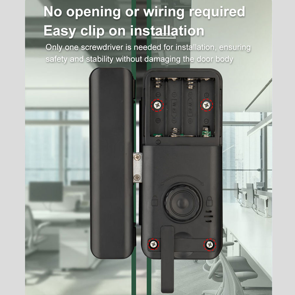 Bluetooth Electronic Glass LOC - Glass Door Hinge บทวิจารณ์และราคา