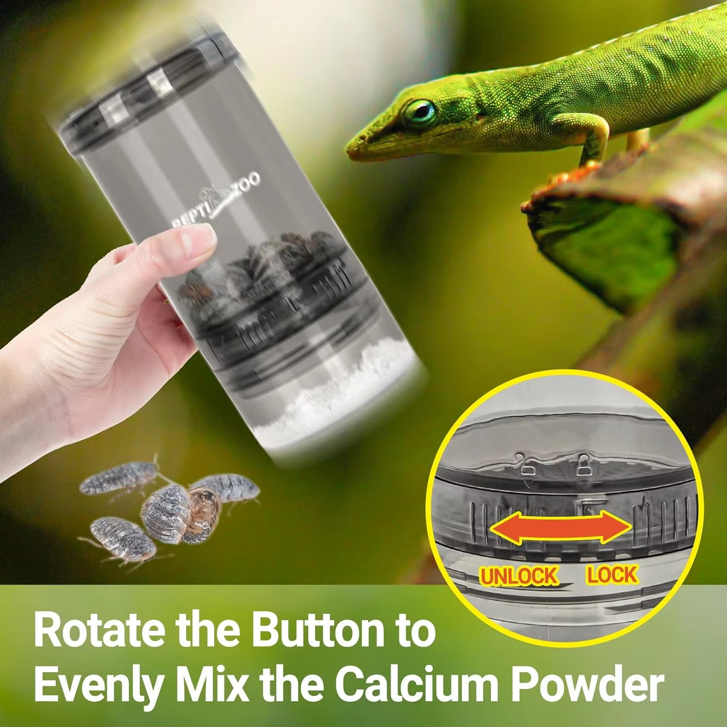 Reptile Calcium Powder Mixing  - Calcium Powder Reptile บทวิจารณ์และราคา