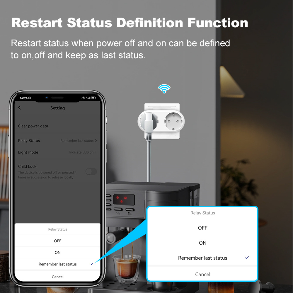 WiFi Smart Plug Dual Outlet 16 - Timer Dual Outlet บทวิจารณ์และราคา