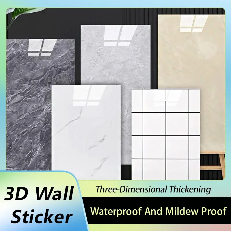 30cm*60cm Imitation Marble Til - Pvc Panel Background บทวิจารณ์และราคา