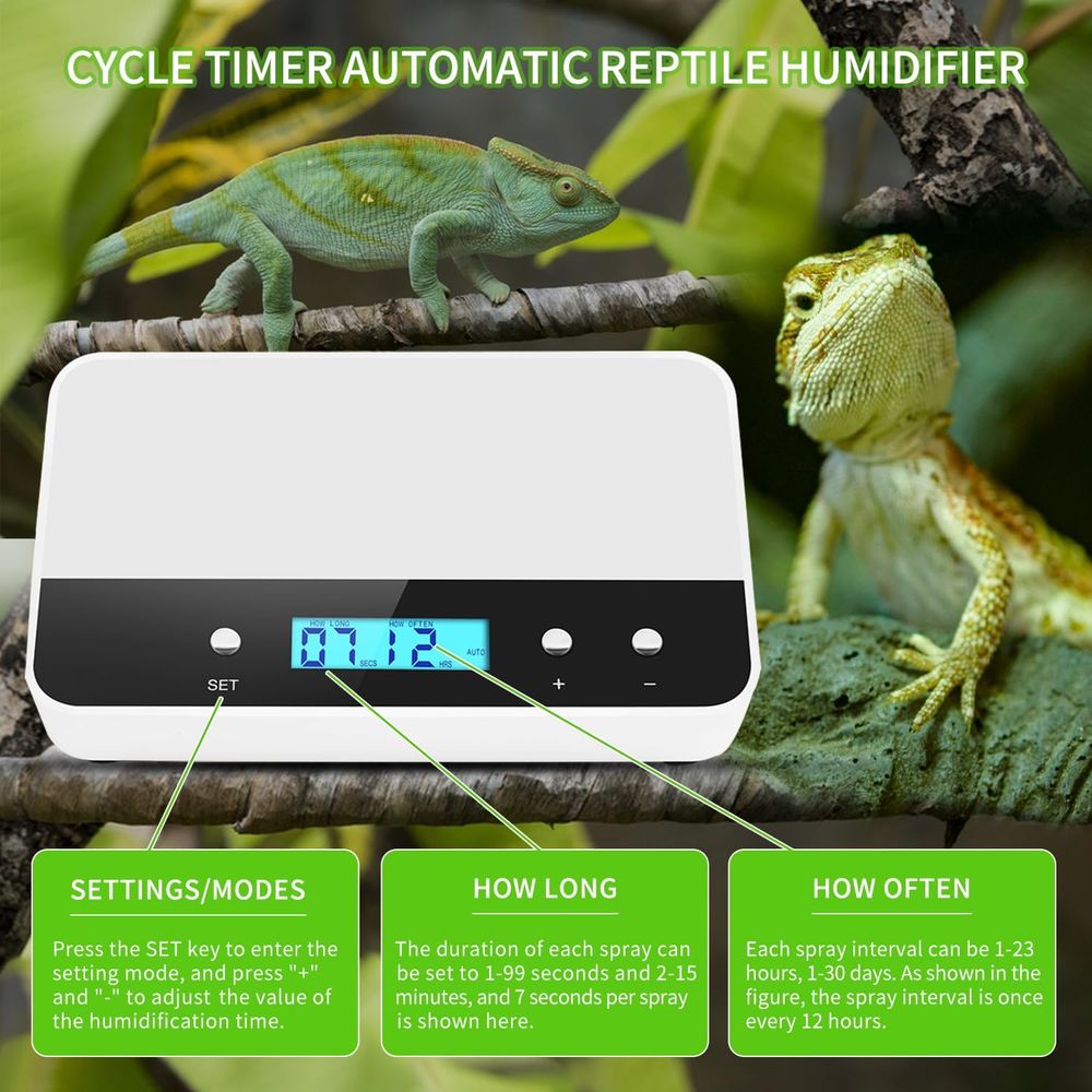 Automated Reptile Misting Syst - Misting Nozzle Reptile บทวิจารณ์และราคา