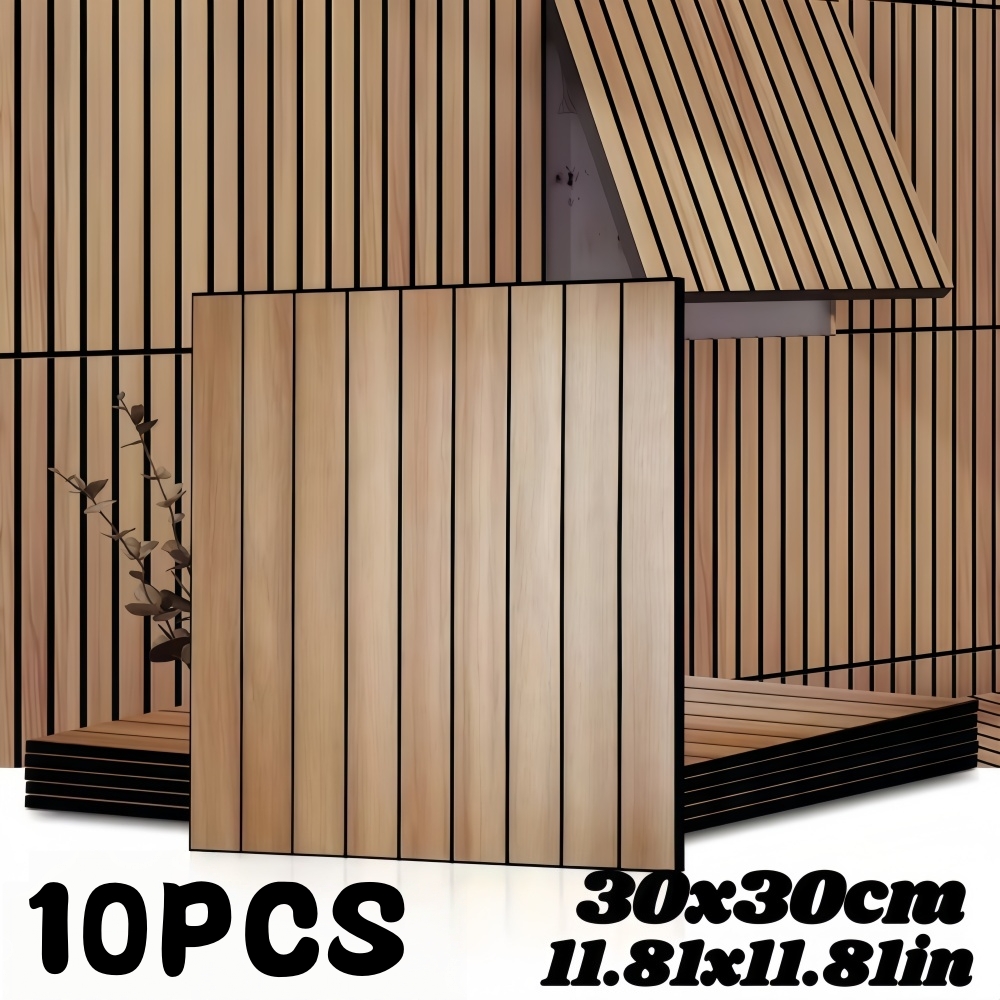 10PCS Grille 3D Wall Sticker R - Pvc Panel Background บทวิจารณ์และราคา