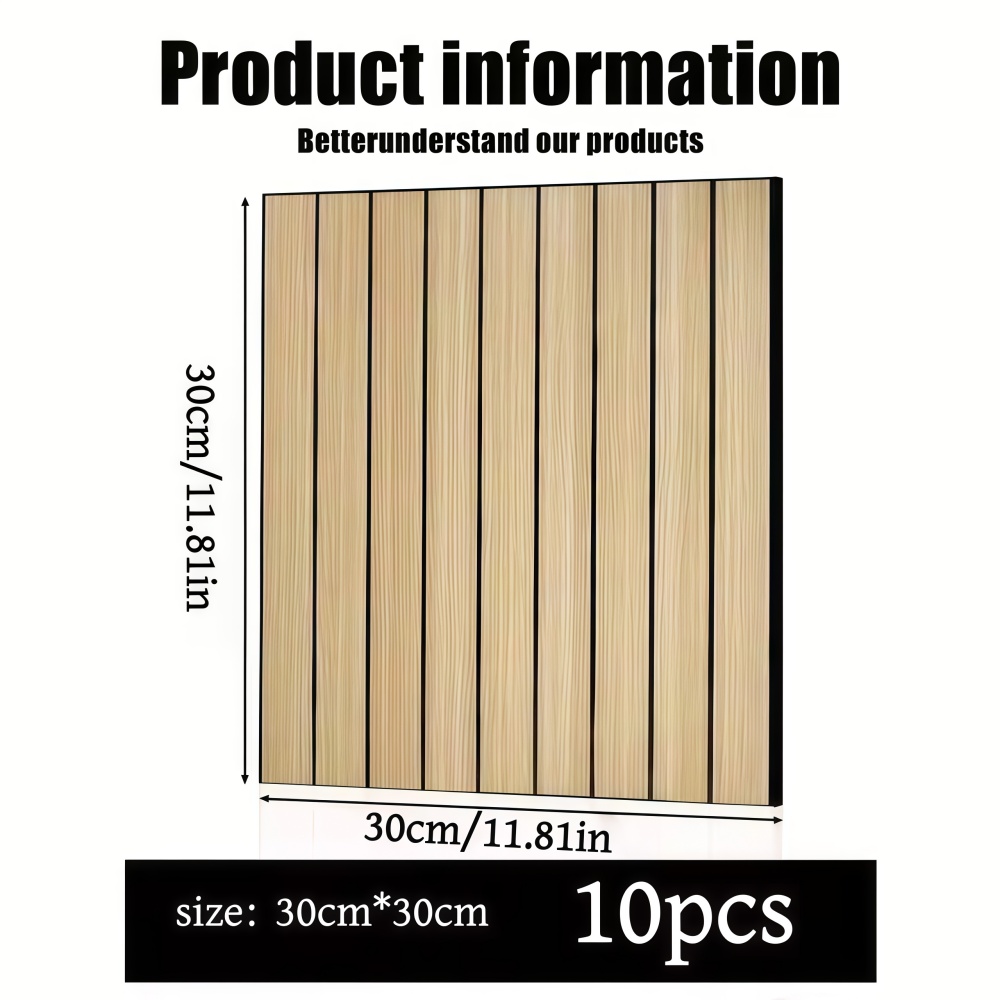 10PCS Grille 3D Wall Sticker R - Pvc Panel Background บทวิจารณ์และราคา