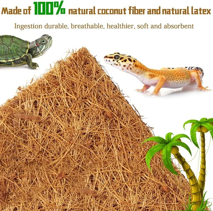 Reptile Carpet Natural Coconut - Substrate Coconut Fiber บทวิจารณ์และราคา