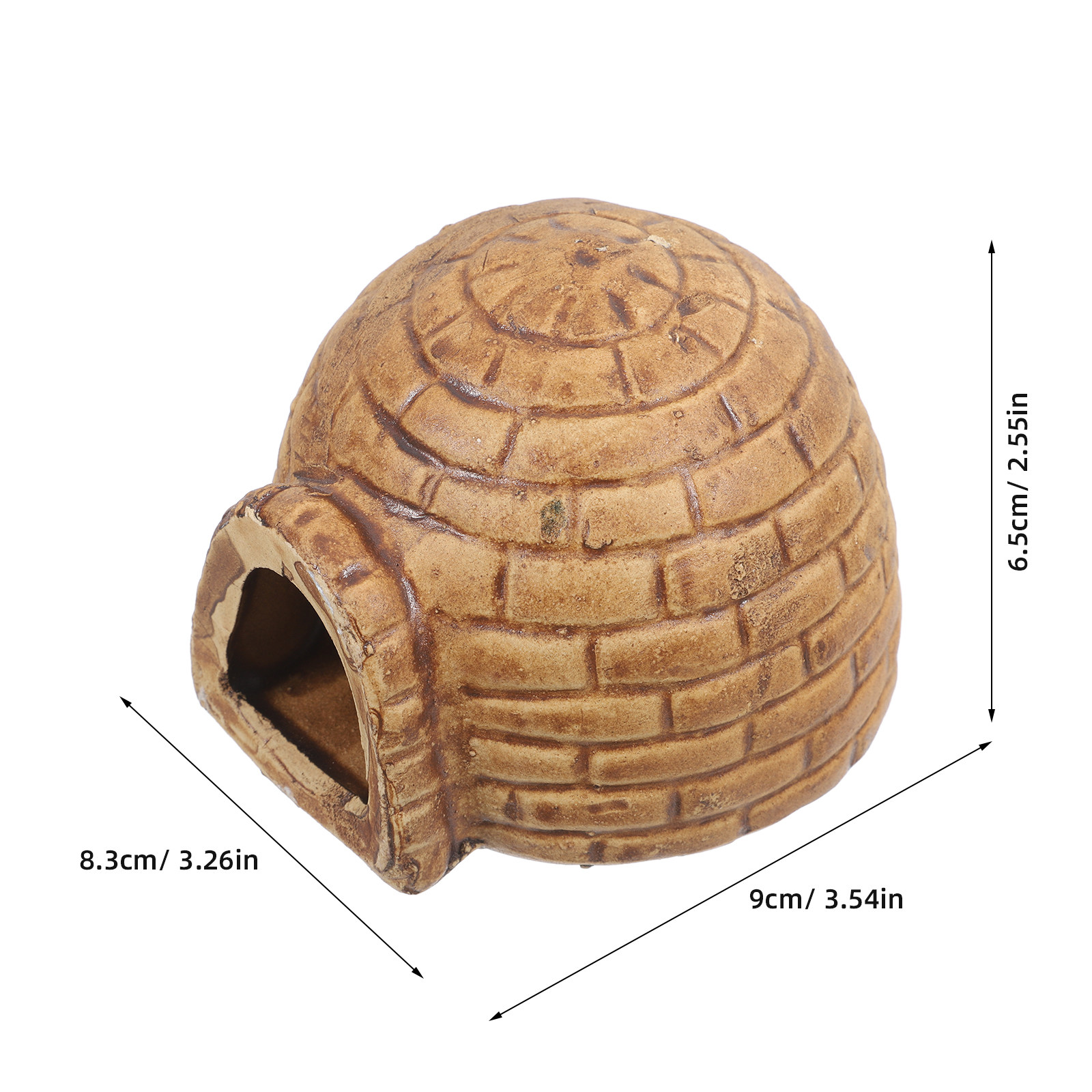 Pleco Caves Aquarium Fish Tank - Hide Cave Ceramic บทวิจารณ์และราคา