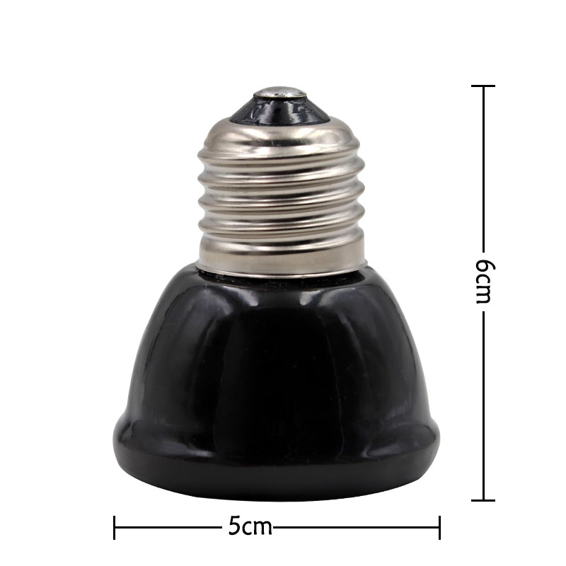 Black Mini Pet Heating lamp In - Ceramic Heat Emitter บทวิจารณ์และราคา