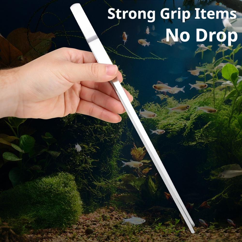Stainless Steel Aquarium Tweez - Feeding Tong Stainless บทวิจารณ์และราคา