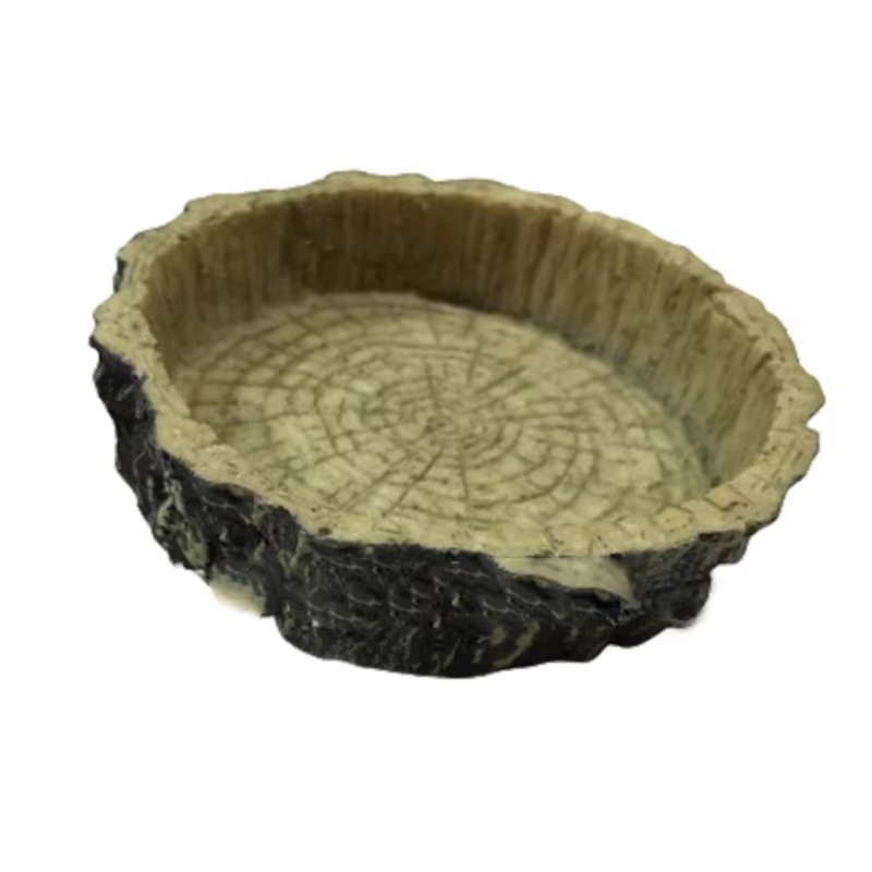 Reptile Feeding Bowl - Resin N - Water Dish Reptile บทวิจารณ์และราคา