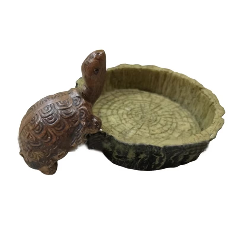 Reptile Feeding Bowl - Resin N - Water Dish Reptile บทวิจารณ์และราคา
