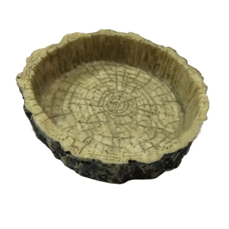 Reptile Feeding Bowl - Resin N - Water Dish Reptile บทวิจารณ์และราคา