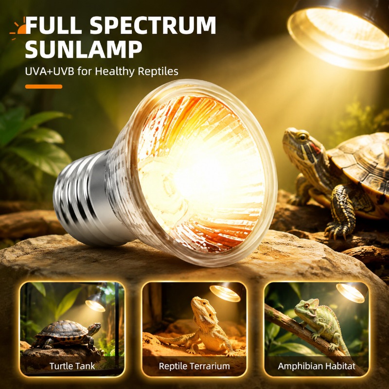 Multi-use Pet Basking Heat Lam - Calcium Powder Reptile บทวิจารณ์และราคา