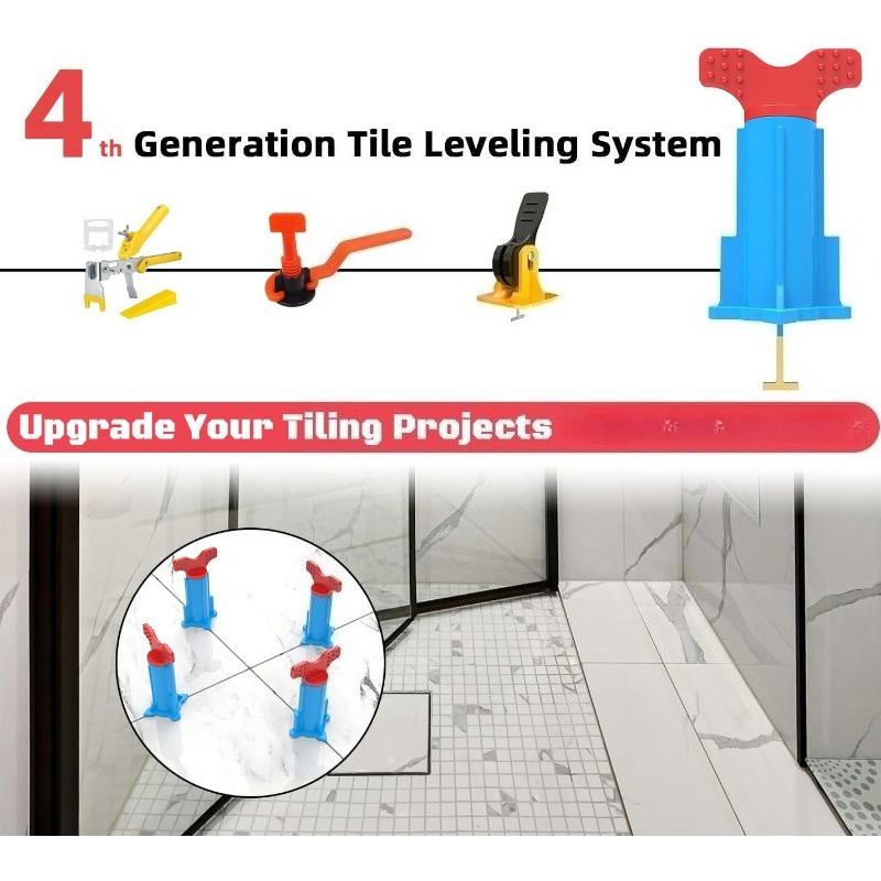 40Pcs New Design Tile Leveling - Ceramic Tile Floor บทวิจารณ์และราคา