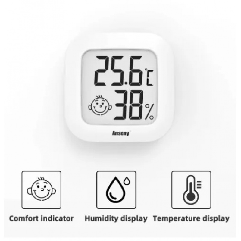 LCD Digital Thermometer Hygrom - Digital Hygrometer Probe บทวิจารณ์และราคา