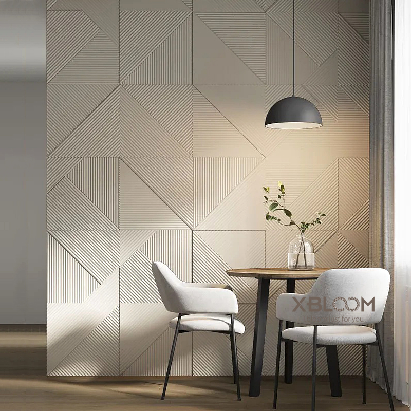 10pcs 30x30cm 3D Art Wall Pane - Pvc Panel Background บทวิจารณ์และราคา