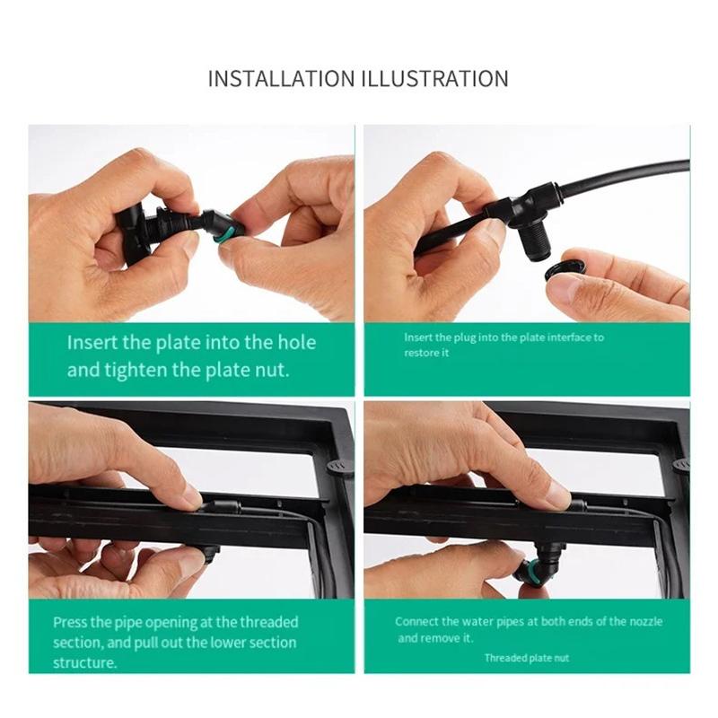 360° Adjustable Spray Nozzle S - Misting Nozzle Reptile บทวิจารณ์และราคา