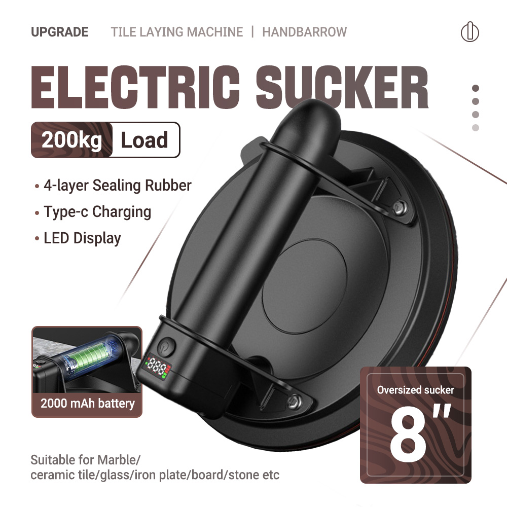 Electric Vacuum Suction Cup 8  - Ceramic Tile Floor บทวิจารณ์และราคา