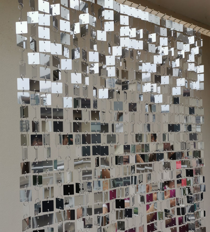 3cm Gold Silver Square Sequins - Pvc Panel Background บทวิจารณ์และราคา