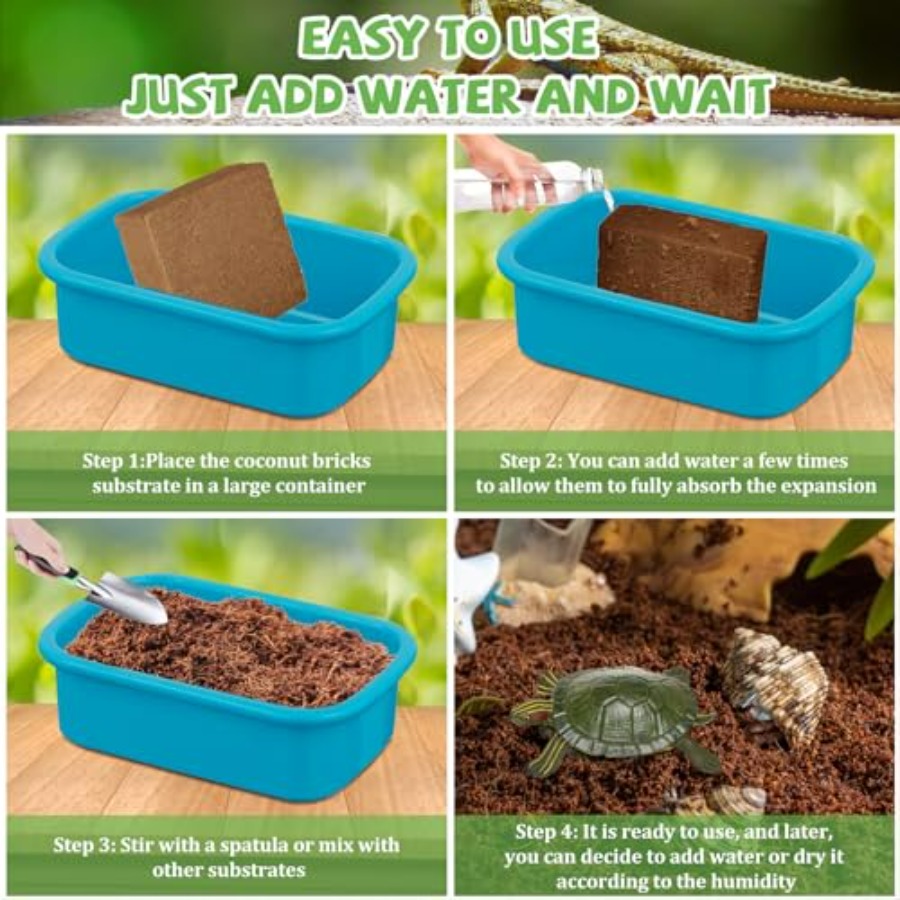 10LBS Natural Coconut Fiber Su - Substrate Coconut Fiber บทวิจารณ์และราคา